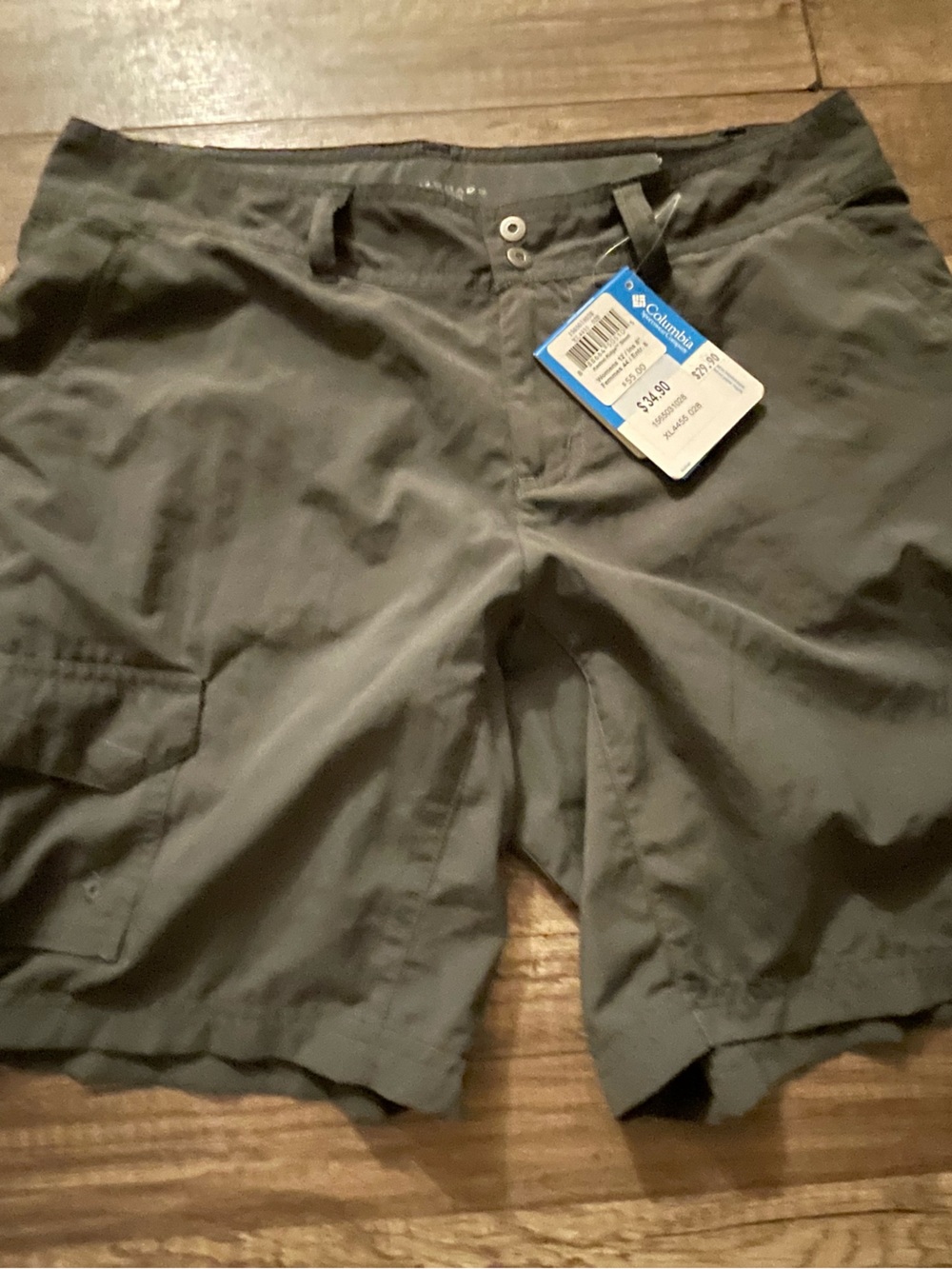 Columbia Olive Green Men’s Cargo Shorts